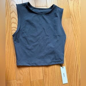 NWT JOAH BROWN high neck tank